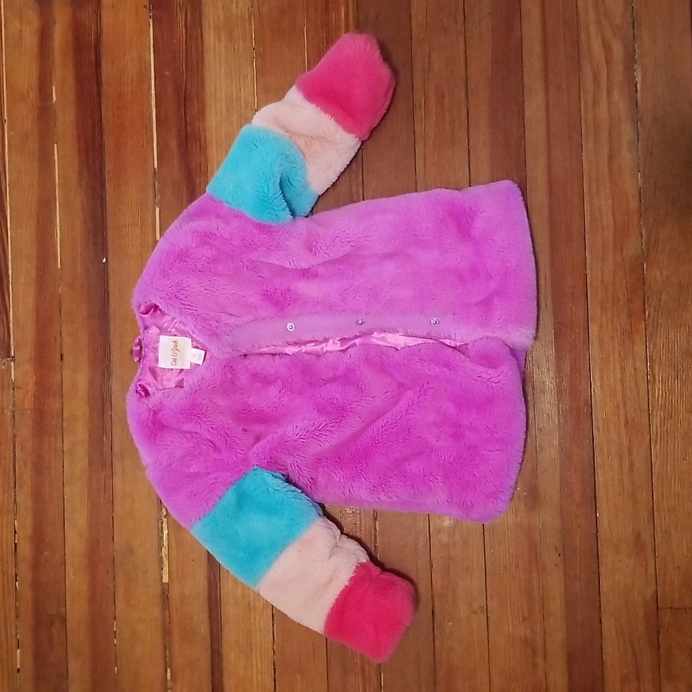 Toddler Faux Fur Coat